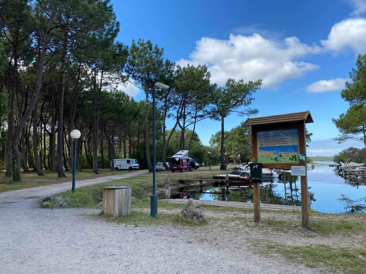 Cocon du lac : Mobilhome 3 chambres, 6 pers, camping 5* Biscarrosse Extérieur photo