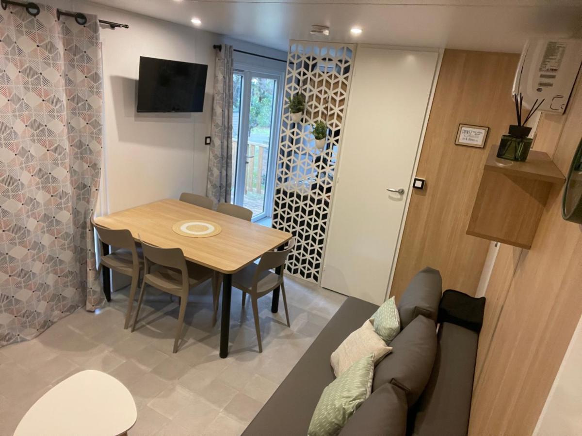 Cocon du lac : Mobilhome 3 chambres, 6 pers, camping 5* Biscarrosse Extérieur photo