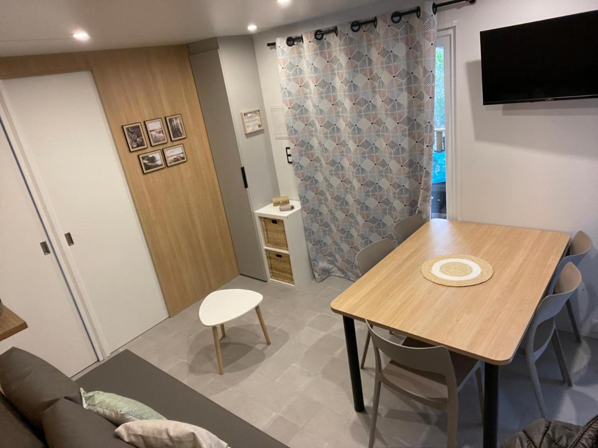 Cocon du lac : Mobilhome 3 chambres, 6 pers, camping 5* Biscarrosse Extérieur photo