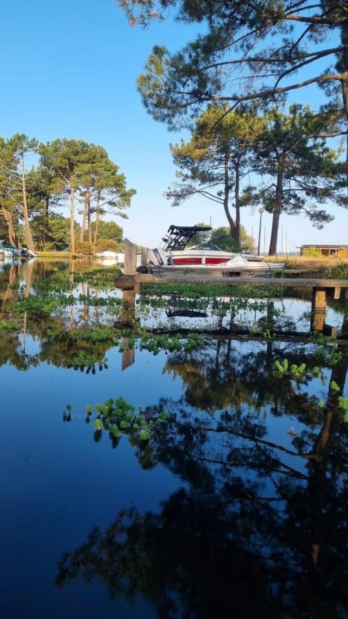 Cocon du lac : Mobilhome 3 chambres, 6 pers, camping 5* Biscarrosse Extérieur photo