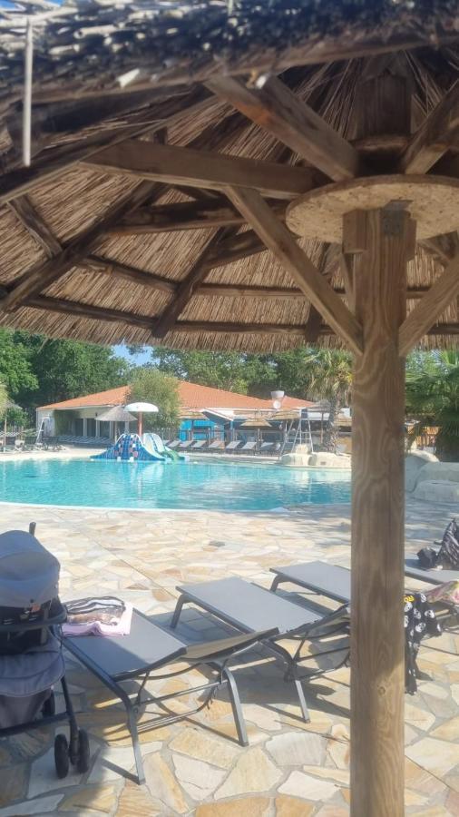 Cocon du lac : Mobilhome 3 chambres, 6 pers, camping 5* Biscarrosse Extérieur photo