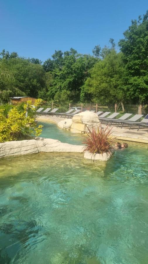 Cocon du lac : Mobilhome 3 chambres, 6 pers, camping 5* Biscarrosse Extérieur photo